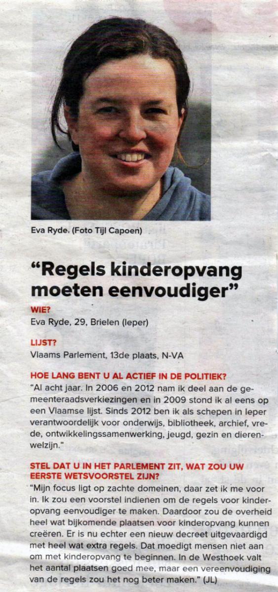 Krant van West-Vlaanderen - 23/05/2014