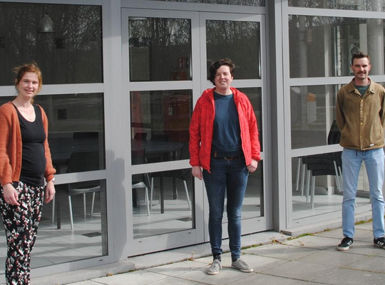 Eva Ryde bij de mobiele werking