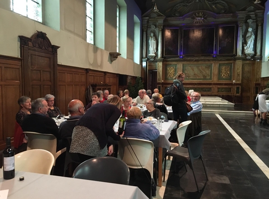 Samen Tafelen in de kapel van Wieltjesgracht