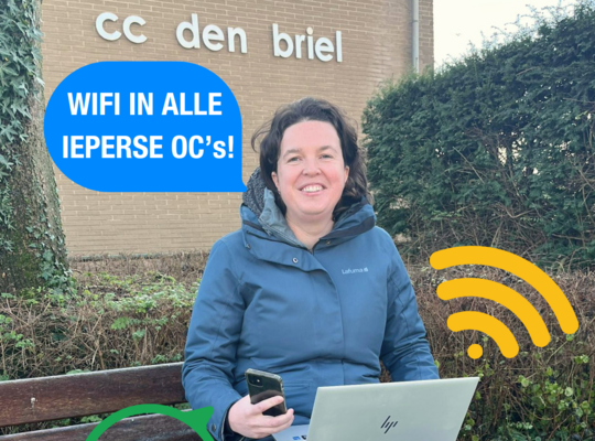 Eva bij het OC in Brielen